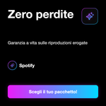 PLAY REALI BRANI - Zero perdite: Garanzia a vita sulle riproduzioni erogate