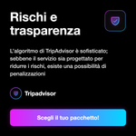 RECENSIONI TRIPADVISOR - Rischi e trasparenza: L’algoritmo di TripAdvisor è sofisticato; sebbene il servizio sia progettato per ridurre i rischi, esiste una possibilità di penalizzazioni