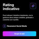RECENSIONI TRUSTPILOT ITALIANE • Account Reali - Rating indicativo: Puoi indicare l’obiettivo desiderato, ma la gestione deve restare credibile, graduale e coerente con il profilo