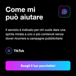 TIKTOK SHARE - Come mi può aiutare: Il servizio è indicato per chi vuole dare una spinta mirata a uno o più contenuti senza dover ricorrere a campagne pubblicitarie