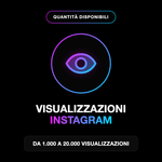 VISUALIZZAZIONI AUTOMATICHE - Da 1.000 a 20.000 visualizzazioni