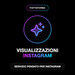 VISUALIZZAZIONI AUTOMATICHE - Servizio pensato per instagram