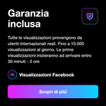 VISUALIZZAZIONI - Garanzia inclusa: Tutte le visualizzazioni provengono da utenti internazionali reali. Fino a 10.000 visualizzazioni al giorno. Le prime visualizzazioni inizieranno ad arrivare entro 30 minuti - 2 ore