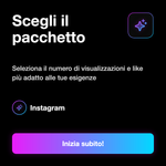 LIVE VIEW + LIKE - Scegli il pacchetto: Seleziona il numero di visualizzazioni e like più adatto alle tue esigenze