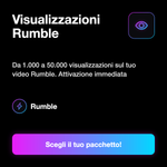 Visualizzazioni Rumble internazionali - Visualizzazioni Rumble