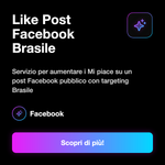 Like Post Facebook Brasile 🇧🇷 • Engagement Post - Like Post Facebook Brasile: Servizio per aumentare i Mi piace su un post Facebook pubblico con targeting Brasile