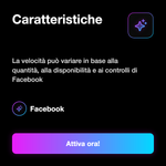Like Post Facebook Brasile 🇧🇷 • Engagement Post - Caratteristiche: La velocità può variare in base alla quantità, alla disponibilità e ai controlli di Facebook