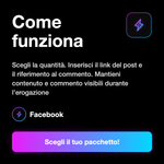 Like ai Commenti Facebook 👍💬 • Comment Likes - Come funziona: Scegli la quantità. Inserisci il link del post e il riferimento al commento. Mantieni contenuto e commento visibili durante l’erogazione