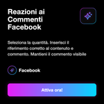 Reazioni ai Commenti Facebook ❤️ • Comment Reactions - Reazioni ai Commenti Facebook ️: Seleziona la quantità. Inserisci il riferimento corretto al contenuto e commento. Mantieni il commento visibile