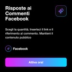 Risposte ai Commenti Facebook 💬 • Comment Reply - Risposte ai Commenti Facebook: Scegli la quantità. Inserisci il link e il riferimento al commento. Mantieni il contenuto pubblico