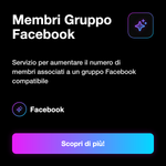 Membri Gruppo Facebook 👥 • Group Members - Membri Gruppo Facebook: Servizio per aumentare il numero di membri associati a un gruppo Facebook compatibile