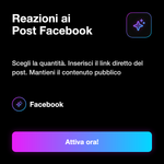 Reazioni ai Post Facebook 👍❤️ • Engagement Post - Reazioni ai Post Facebook ️: Scegli la quantità. Inserisci il link diretto del post. Mantieni il contenuto pubblico