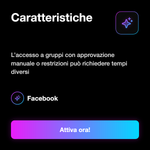 Membri Gruppo Facebook Corea del Sud 🇰🇷 • Crescita Community - Caratteristiche: L’accesso a gruppi con approvazione manuale o restrizioni può richiedere tempi diversi