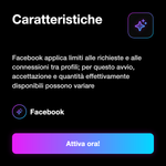 Amici Facebook USA 🇺🇸 • Richieste Amicizia - Caratteristiche: Facebook applica limiti alle richieste e alle connessioni tra profili; per questo avvio, accettazione e quantità effettivamente disponibili possono variare