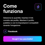Amici Facebook USA 🇺🇸 • Richieste Amicizia - Come funziona: Seleziona la quantità. Inserisci il link corretto del profilo. Mantieni il profilo pubblico e con le impostazioni compatibili durante l’erogazione