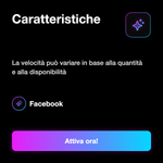 Condivisioni Facebook USA 🇺🇸 • Post Shares - Caratteristiche: La velocità può variare in base alla quantità e alla disponibilità