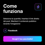 Condivisioni Facebook USA 🇺🇸 • Post Shares - Come funziona: Seleziona la quantità. Inserisci il link diretto del post. Mantieni il contenuto pubblico durante l’erogazione