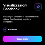 Visualizzazioni Facebook 👁️ • Video e Reel Views - Visualizzazioni Facebook ️: Servizio per aumentare le visualizzazioni su video e Reel Facebook pubblici e compatibili