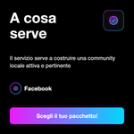 FOLLOWER PAGE ITALIANI - A cosa serve: Il servizio serve a costruire una community locale attiva e pertinente