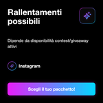FOLLOWER ITALIANI DA GIVEWEY • Organici Reali - Rallentamenti possibili: Dipende da disponibilità contest/giveaway attivi