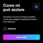 FOLLOWER - Come mi può aiutare: Aumentare il numero di follower significa anche avere maggiori possibilità di attrarre nuovi abbonati