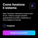FOLLOWER REALI HOOD - Come funziona il sistema: Dopo l’acquisto, l’attivazione avviene entro 24 ore. I follower vengono trasferiti gradualmente sul profilo, rispettando un ritmo realistico di crescita