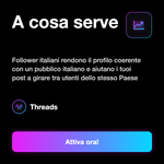 Follower Threads italiani - A cosa serve