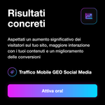 Traffico GEO mobile per siti web - dettagli servizio
