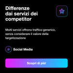 Pacchetti traffico mobile con targeting GEO