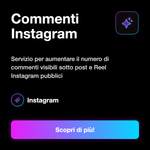 Commenti Instagram 💬 • Personalizzati bot Fast - Commenti Instagram: Servizio per aumentare il numero di commenti visibili sotto post e Reel Instagram pubblici