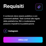 Commenti Instagram Personalizzati ✍️ • Testi su Misura - Requisiti: Il contenuto deve essere pubblico e con commenti abilitati. Testi contrari alle regole della piattaforma, filtri o moderazione possono impedirne la pubblicazione