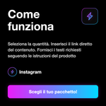Commenti Instagram Personalizzati ✍️ • Testi su Misura - Come funziona: Seleziona la quantità. Inserisci il link diretto del contenuto. Fornisci i testi richiesti seguendo le istruzioni del prodotto