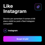 Like Instagram 👍 • Engagement e Visibilità - Like Instagram: Servizio per aumentare il numero di Mi piace visibili su post e Reel Instagram compatibili