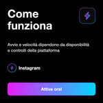 Follower Instagram Brasiliani 🇧🇷 • Crescita Profilo - Come funziona: Avvio e velocità dipendono da disponibilità e controlli della piattaforma
