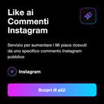 Like ai Commenti Instagram 👍💬 • Comment Likes - Like ai Commenti Instagram: Servizio per aumentare i Mi piace ricevuti da uno specifico commento Instagram pubblico