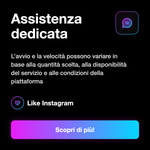 Like Instagram Francesi 🇫🇷 • Engagement e Visibilità - Assistenza dedicata: L’avvio e la velocità possono variare in base alla quantità scelta, alla disponibilità del servizio e alle condizioni della piattaforma