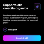 Commenti Instagram Ispanici 🌎 • Pubblico Latino - Supporto alla crescita organica: Funziona meglio se abbinato a contenuti curati e pubblicazioni regolari, come spinta iniziale e non come sostituto del lavoro sul profilo
