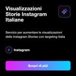 Visualizzazioni Storie Instagram Italiane 🇮🇹 • Story Views - Visualizzazioni Storie Instagram Italiane: Servizio per aumentare le visualizzazioni delle Instagram Stories con targeting Italia