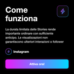 Visualizzazioni Storie Instagram Italiane 🇮🇹 • Story Views - Come funziona: La durata limitata delle Stories rende importante ordinare con sufficiente anticipo. Le visualizzazioni non garantiscono ulteriori interazioni o follower
