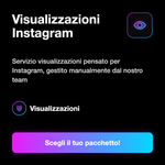 Visualizzazioni Instagram Italiane 🇮🇹 • Reel e Video - Visualizzazioni Instagram: Servizio visualizzazioni pensato per Instagram, gestito manualmente dal nostro team