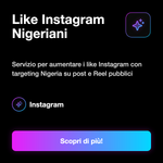Like Instagram Nigeriani 🇳🇬 • Engagement e Visibilità - Like Instagram Nigeriani: Servizio per aumentare i like Instagram con targeting Nigeria su post e Reel pubblici
