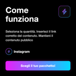 Copertura + Impression Instagram 📊 • Reach & Impressions - Come funziona: Seleziona la quantità. Inserisci il link corretto del contenuto. Mantieni il contenuto pubblico