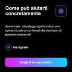 Salvataggi Instagram 💾 • Instagram Saves - Come può aiutarti concretamente: Aumentare i salvataggi significa dare una spinta iniziale ai contenuti che rischiano di passare inosservati