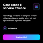Salvataggi Instagram 💾 • Instagram Saves - Cosa rende il servizio efficace: I salvataggi non sono un semplice numero di facciata. Sono una delle azioni più forti agli occhi dell’algoritmo Instagram