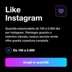 LIKE AMERICANI 🇺🇸 USA • Top quality - Like Instagram: Quantità selezionabile da 100 a 5.000 like per Instagram. Reintegro gratuito e retention elevata, nessun servizio simile offre questa copertura completa