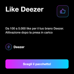 Like Deezer per Deezer - card 1