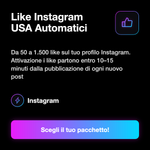 Like Instagram USA automatici - Like Instagram USA Automatici