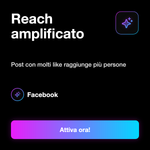 Like Italiani Facebook 🇮🇹 • Engagement Post - Reach amplificato: Post con molti like raggiunge più persone