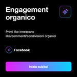Like Italiani Facebook 🇮🇹 • Engagement Post - Engagement organico: Primi like innescano like/commenti/condivisioni organici