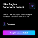 Like pagina Facebook italiani - Like Pagina Facebook Italiani
